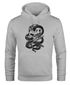 Hoodie Herren Totenkopf Schlange Skull Snake Neverless®preview