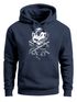 Hoodie Herren Totenkopf Schlange Skull Snake Neverless®preview