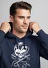 Hoodie Herren Totenkopf Schlange Skull Snake Neverless®preview