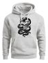 Hoodie Herren Totenkopf Schlange Skull Snake Neverless®preview