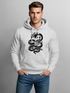 Hoodie Herren Totenkopf Schlange Skull Snake Neverless®preview