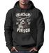 Hoodie Herren Tracht Hirsch auf der Pirsch Fun Spruch lustig Tiermotiv Sonnenbrille Outfit Volksfest Kapuzenpulli Moonworks®preview