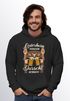 Hoodie Herren Tracht Lederhose vergessen Durst mitbracht Fun-Shirt Volksfest Outfit Männer Spruch lustig Moonworks®preview