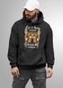 Hoodie Herren Tracht Lederhose vergessen Durst mitbracht Fun-Shirt Volksfest Outfit Männer Spruch lustig Moonworks®preview