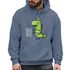 Hoodie Herren Tree Rex Kapuzen-Pullover Weihnachtspullover Dinosaurier Grafik Print XMAS Outfit Lustig Männer Moonworks®preview