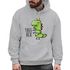 Hoodie Herren Tree Rex Kapuzen-Pullover Weihnachtspullover Dinosaurier Grafik Print XMAS Outfit Lustig Männer Moonworks®preview