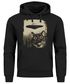 Hoodie Herren UFO Katze Alien Print Kapuzen-Pullover mit Aufdruck für Männer Fashion Streetstyle Neverless®preview