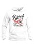 Hoodie Herren US Airforce Army Motiv Spitfire Flugzeug Vintage Motiv Retro Schriftzug Kapuzen-Pullover Männer Fashion Streetstyle Neverless®preview