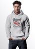 Hoodie Herren US Airforce Army Motiv Spitfire Flugzeug Vintage Motiv Retro Schriftzug Kapuzen-Pullover Männer Fashion Streetstyle Neverless®preview