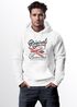 Hoodie Herren US Airforce Army Motiv Spitfire Flugzeug Vintage Motiv Retro Schriftzug Kapuzen-Pullover Männer Fashion Streetstyle Neverless®preview