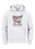 Hoodie Herren US Airforce Army Motiv Spitfire Flugzeug Vintage Motiv Retro Schriftzug Kapuzen-Pullover Männer Fashion Streetstyle Neverless®preview