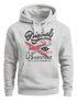 Hoodie Herren US Airforce Army Motiv Spitfire Flugzeug Vintage Motiv Retro Schriftzug Kapuzen-Pullover Männer Fashion Streetstyle Neverless®preview