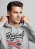 Hoodie Herren US Airforce Army Motiv Spitfire Flugzeug Vintage Motiv Retro Schriftzug Kapuzen-Pullover Männer Fashion Streetstyle Neverless®preview