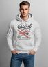 Hoodie Herren US Airforce Army Motiv Spitfire Flugzeug Vintage Motiv Retro Schriftzug Kapuzen-Pullover Männer Fashion Streetstyle Neverless®preview