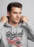 Hoodie Herren US Airforce Army Motiv Spitfire Flugzeug Vintage Motiv Retro Schriftzug Kapuzen-Pullover Männer Fashion Streetstyle Neverless®preview
