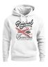 Hoodie Herren US Airforce Army Motiv Spitfire Flugzeug Vintage Motiv Retro Schriftzug Kapuzen-Pullover Männer Fashion Streetstyle Neverless®preview
