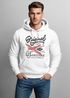 Hoodie Herren US Airforce Army Motiv Spitfire Flugzeug Vintage Motiv Retro Schriftzug Kapuzen-Pullover Männer Fashion Streetstyle Neverless®preview