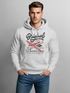 Hoodie Herren US Airforce Army Motiv Spitfire Flugzeug Vintage Motiv Retro Schriftzug Kapuzen-Pullover Männer Fashion Streetstyle Neverless®preview