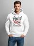 Hoodie Herren US Airforce Army Motiv Spitfire Flugzeug Vintage Motiv Retro Schriftzug Kapuzen-Pullover Männer Fashion Streetstyle Neverless®preview