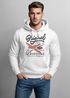 Hoodie Herren US Airforce Army Motiv Spitfire Flugzeug Vintage Motiv Retro Schriftzug Kapuzen-Pullover Männer Fashion Streetstyle Neverless®preview
