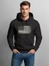 Hoodie Herren USA Flagge Print Retro Style Männer Fashion Streetstyle Neverless®preview