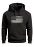 Hoodie Herren USA Flagge Print Retro Style Männer Fashion Streetstyle Neverless®preview