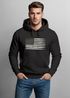 Hoodie Herren USA Flagge Print Retro Style Männer Fashion Streetstyle Neverless®preview