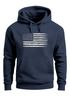 Hoodie Herren USA Flagge Print Retro Style Männer Fashion Streetstyle Neverless®preview