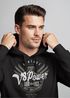 Hoodie Herren V8 Power Motor Block Tuning Kapuzen-Pullover Männer Neverless®preview