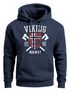 Hoodie Herren Viking Norway Norwegen Flagge Wikinger nordisch Kapuzen-Pullover Männer Fashion Streetstyle Neverless®preview