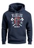 Hoodie Herren Viking Norway Norwegen Flagge Wikinger nordisch Kapuzen-Pullover Männer Fashion Streetstyle Neverless®preview