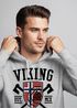 Hoodie Herren Viking Norway Norwegen Flagge Wikinger nordisch Kapuzen-Pullover Männer Fashion Streetstyle Neverless®preview