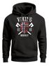 Hoodie Herren Viking Norway Norwegen Flagge Wikinger nordisch Kapuzen-Pullover Männer Fashion Streetstyle Neverless®preview