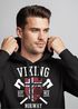 Hoodie Herren Viking Norway Norwegen Flagge Wikinger nordisch Kapuzen-Pullover Männer Fashion Streetstyle Neverless®preview