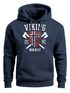 Hoodie Herren Viking Norway Norwegen Flagge Wikinger nordisch Kapuzen-Pullover Männer Fashion Streetstyle Neverless®preview