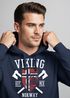 Hoodie Herren Viking Norway Norwegen Flagge Wikinger nordisch Kapuzen-Pullover Männer Fashion Streetstyle Neverless®preview