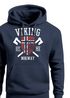 Hoodie Herren Viking Norway Norwegen Flagge Wikinger nordisch Kapuzen-Pullover Männer Fashion Streetstyle Neverless®preview
