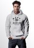 Hoodie Herren vintage Motiv Schriftzug Navy Denim Nautical New York Kapuzen-Pullover MännerNeverless®preview