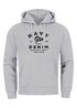 Hoodie Herren vintage Motiv Schriftzug Navy Denim Nautical New York Kapuzen-Pullover MännerNeverless®preview