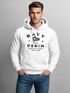 Hoodie Herren vintage Motiv Schriftzug Navy Denim Nautical New York Kapuzen-Pullover MännerNeverless®preview