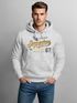 Hoodie Herren Vintage Retro Motiv Schriftzug Superior Legend Flügel Kapuzen-Pullover Männer Fashion Neverless®preview