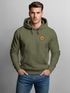 Hoodie Herren Wald Bäume Logo Badge Naturliebhaber Outdoor Fashion Streetstyle Neverless®preview