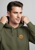 Hoodie Herren Wald Bäume Logo Badge Naturliebhaber Outdoor Fashion Streetstyle Neverless®preview