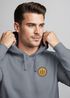 Hoodie Herren Wald Bäume Logo Badge Naturliebhaber Outdoor Fashion Streetstyle Neverless®preview