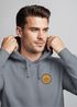 Hoodie Herren Wald Bäume Logo Badge Naturliebhaber Outdoor Fashion Streetstyle Neverless®preview
