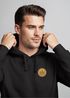 Hoodie Herren Wald Bäume Logo Badge Naturliebhaber Outdoor Fashion Streetstyle Neverless®preview