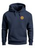 Hoodie Herren Wald Bäume Logo Badge Naturliebhaber Outdoor Fashion Streetstyle Neverless®preview