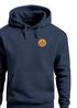 Hoodie Herren Wald Bäume Logo Badge Naturliebhaber Outdoor Fashion Streetstyle Neverless®preview