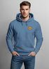Hoodie Herren Wald Bäume Logo Badge Naturliebhaber Outdoor Fashion Streetstyle Neverless®preview