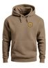 Hoodie Herren Wald Bäume Logo Badge Naturliebhaber Outdoor Fashion Streetstyle Neverless®preview